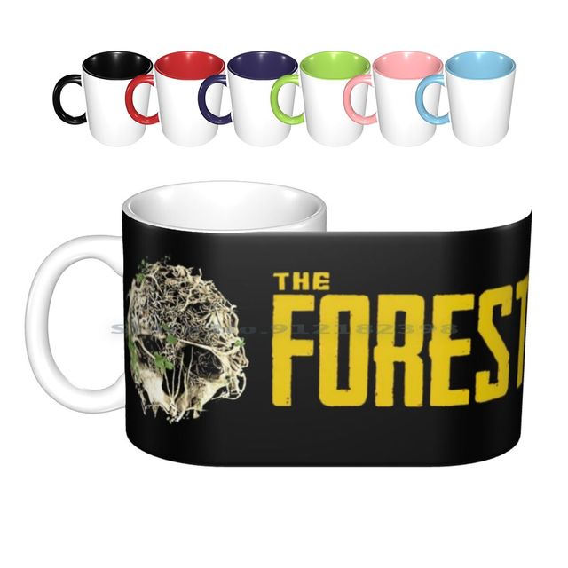 A floresta-jogo canecas de cerâmica copos de café caneca de chá de